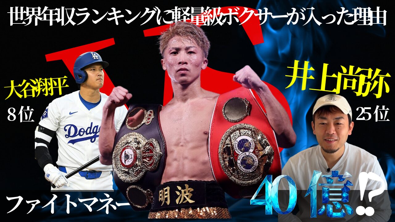 井上 尚弥 ファイト マネー